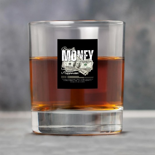 White and Grey Vintage Money Streetwear Rock Glasses