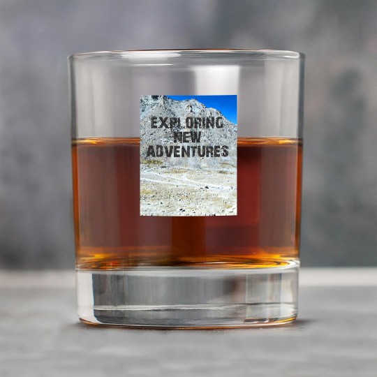 EXPLORING NEW ADVENTURES Rock Glasses