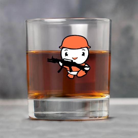 Duck Soldier Army Professional Soldier Helmet Cute Rock Glasses