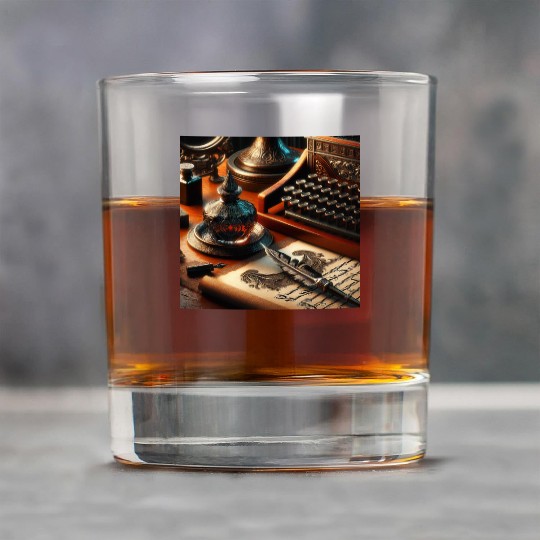 Ink and Iron Rock Glasses