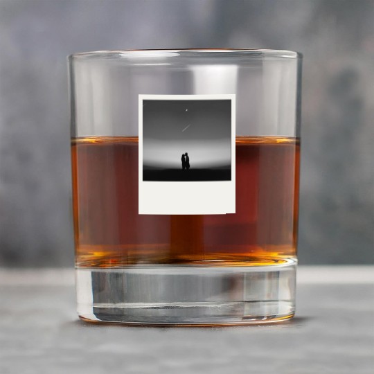 Starry Night Embrace Couple Polaroid Rock Glasses