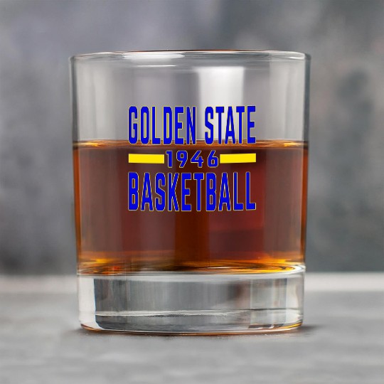 Golden State Basketball 1946 Classic Rock Glasses
