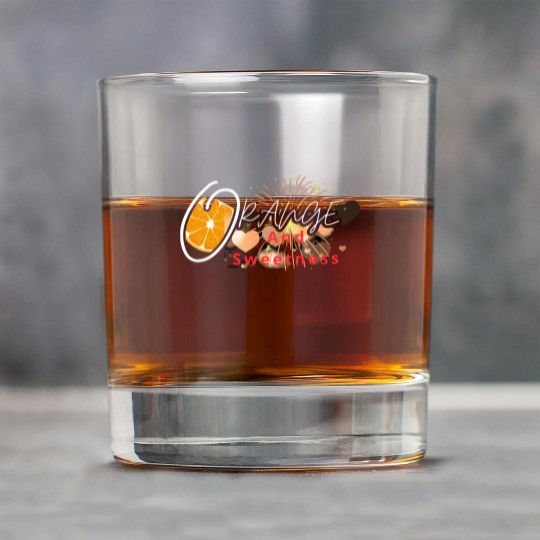Orange and sweetness Rock Glasses