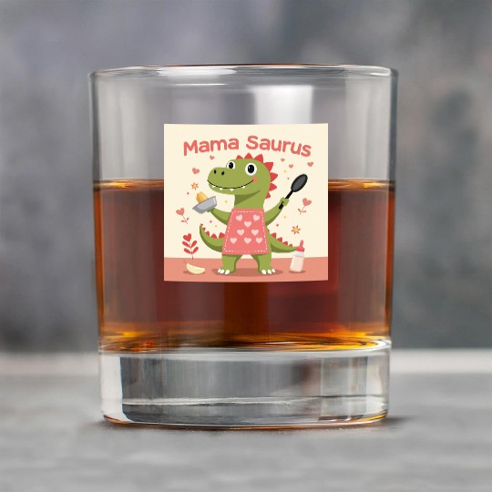 Mama Saurus – Fierce, Fun & Full of Love! Mother’s Rock Glasses