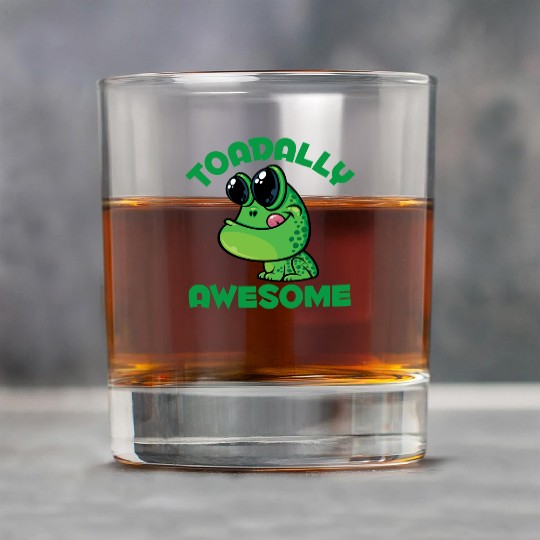 Toadally Awesome Happy Cartoon Toad Rock Glasses