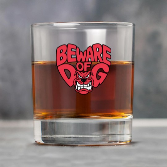 Beware of DOG Rock Glasses