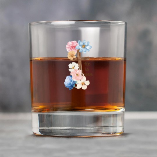 He is Risen Rock Glasses