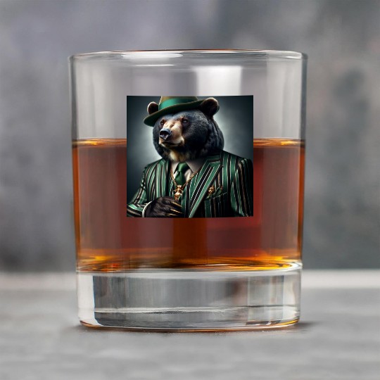 Money Gangster Bear Rock Glasses