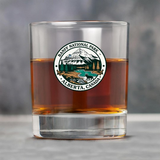 Banff National Park Alberta Canada Rock Glasses
