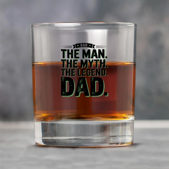 The Man The Myth The Legend Dad Rock Glasses | Vintage