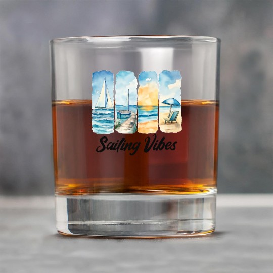 Sailing Vibes – Feel the Ocean Rock Glasses