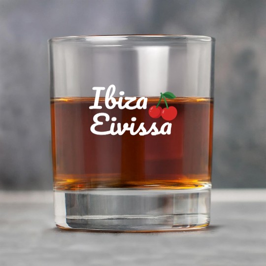 Ibiza Eivissa – Cherry Island Vibes Rock Glasses