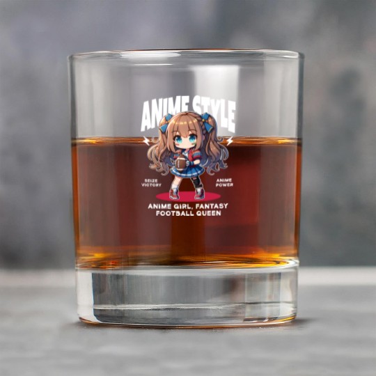 Anime Style: Fantasy Football Queen Rock Glasses