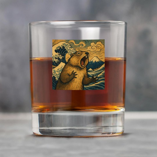 The Great Scream off Kanagawa – Marmot Overboard Rock Glasses
