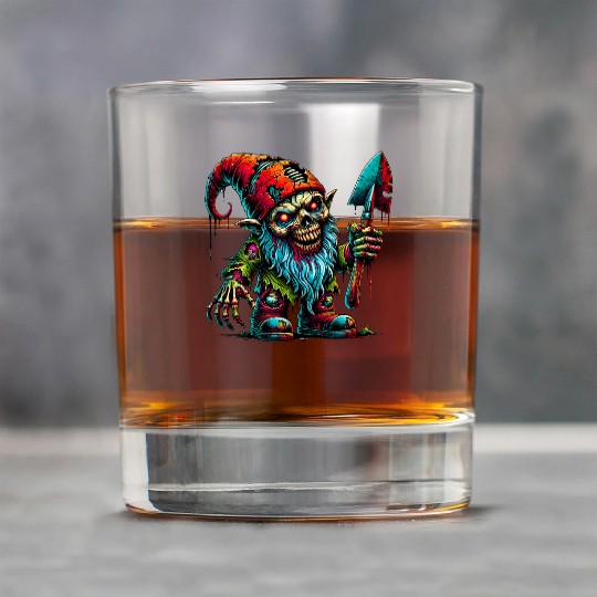 Zombie Garden Gnome - Nightmare In The Garden Rock Glasses