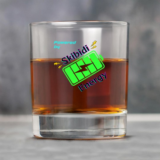 Powered by Skibidi Energy Meme Rock Glasses