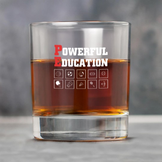 Physical Education Teacher PE Coach Rock Glasses