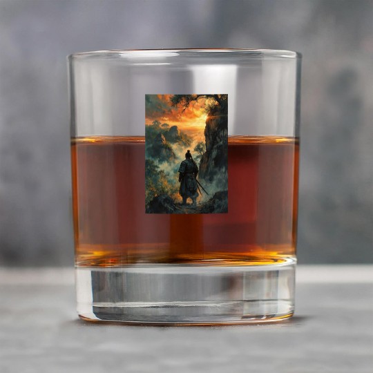 Twilight Ronin Solitude at the Edge Rock Glasses