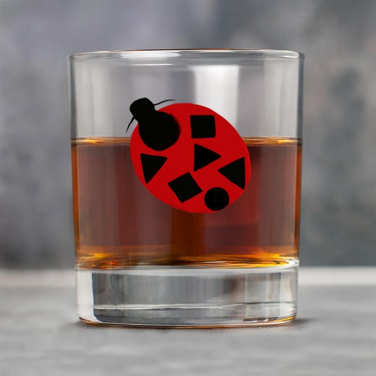 Ladybug insect Excepcionalis Rock Glasses