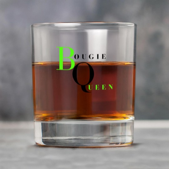 Bougie Queen Lime&Black Rock Glasses