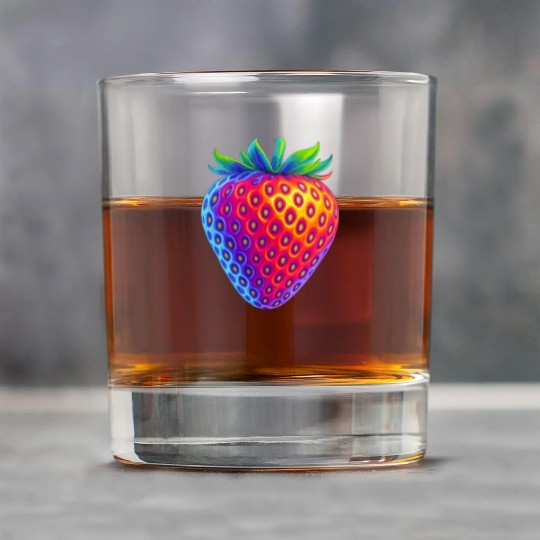 Neon strawberry Rock Glasses