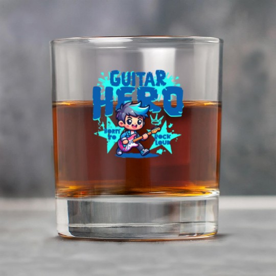 Guitar Hero Kid – Cute Rock Star Cartoon Rock Glasses | Bor