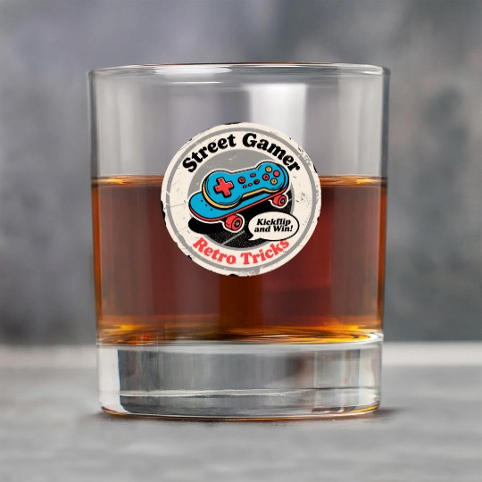 Street Gamer Retro Tricks Skate Controller Rock Glasses