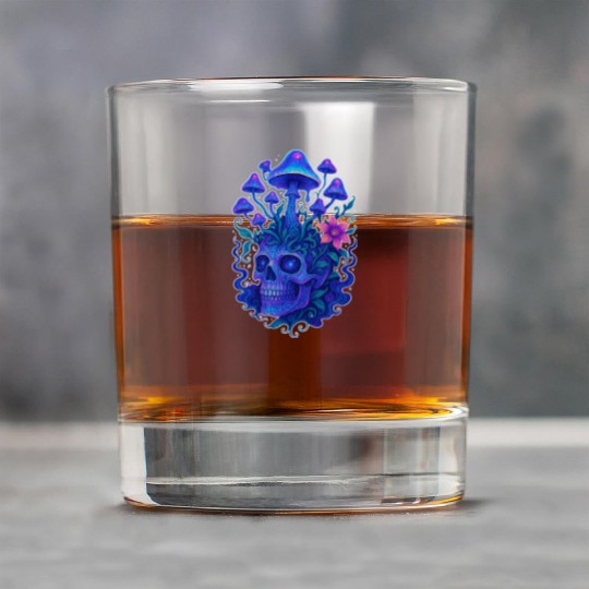 Fungi Mind - Trippy Skull Bloom Rock Glasses