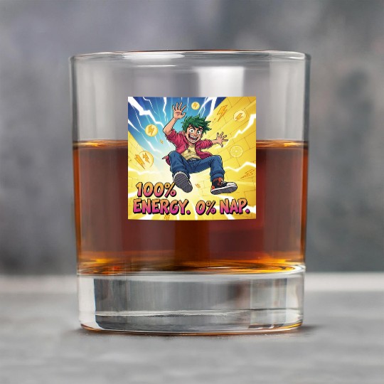 Lemon Bolt No Sleep. Just Zaps Rock Glasses