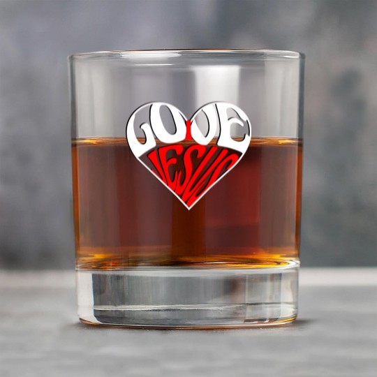 I love Jesus Rock Glasses