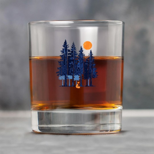 Fox in Sunset Forest Rock Glasses