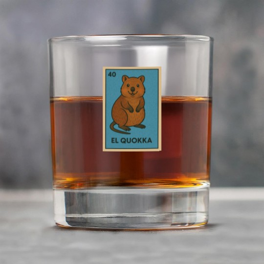 EL QUOKKA - THE QUOKKA - LA LOTERÍA Rock Glasses
