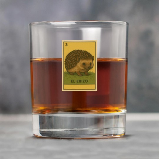 EL ERIZO - THE HEDGEHOG - LA LOTERÍA Rock Glasses