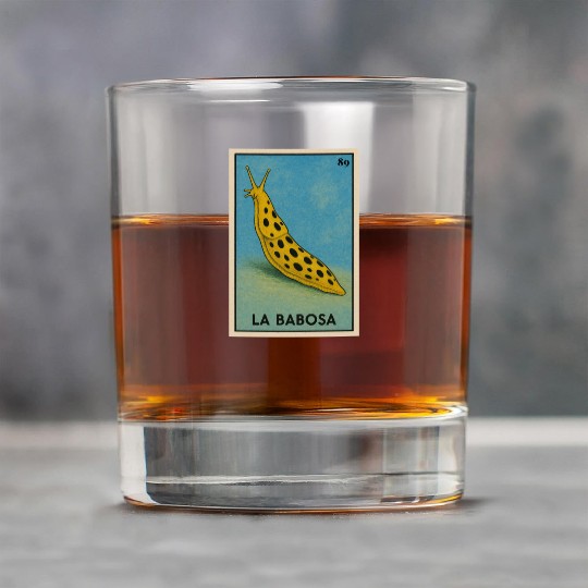 LA BABOSA - THE SLUG - LA LOTERÍA Rock Glasses