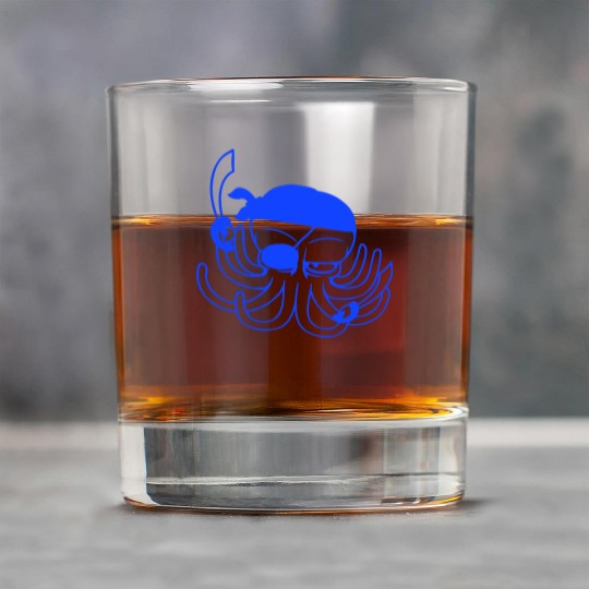 Octopus pirate crew captain sailor buccaneer sail Rock Glasses