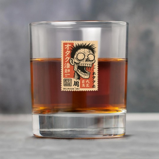 Zombie Stamp – Decoration Only Edition Rock Glasses