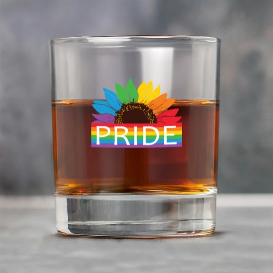 Pride Sunflower Gay Rock Glasses