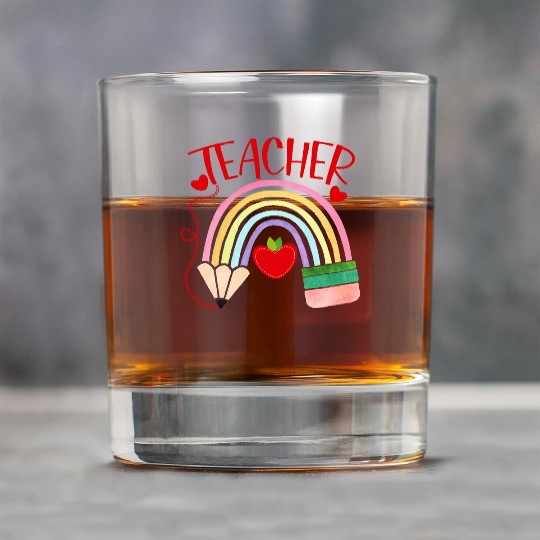 TEACHER Rock Glasses, TEACHER APPRECIATION Rock Glasses