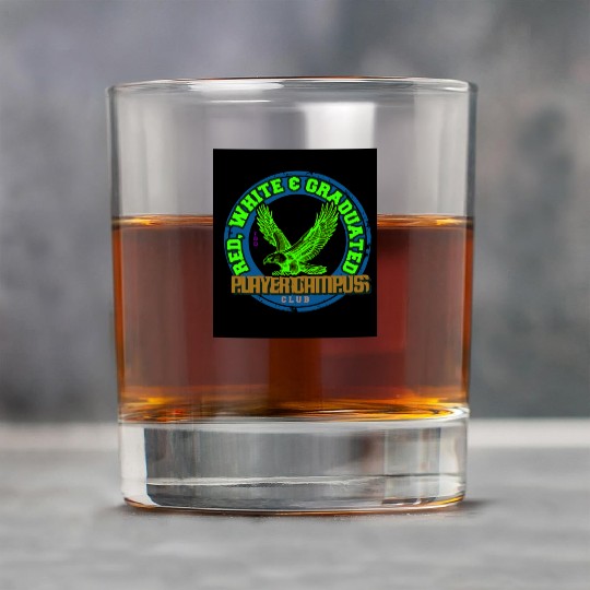 flying hawk emblem Rock Glasses