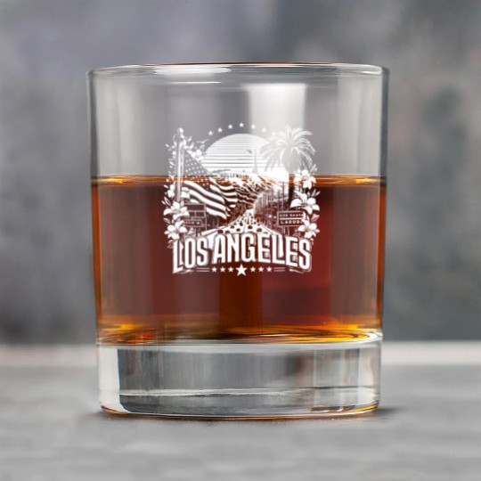 LOS ANGELES Design with Sunset Boulvard Rock Glasses