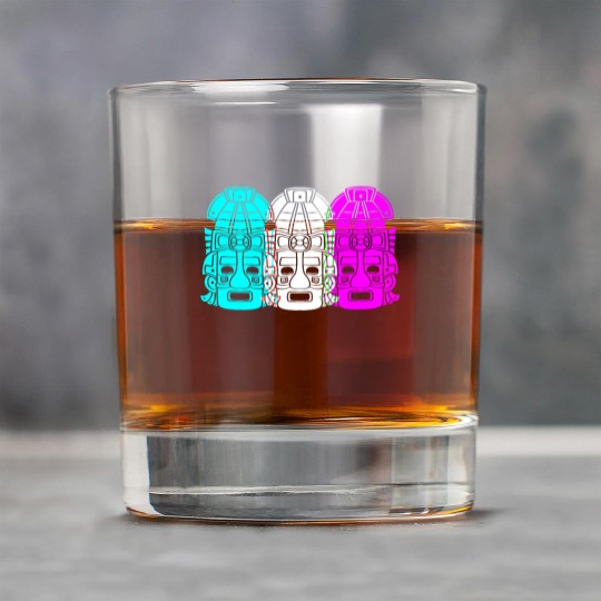 Mayan And Aztec Symbol Aztec Inca Rock Glasses