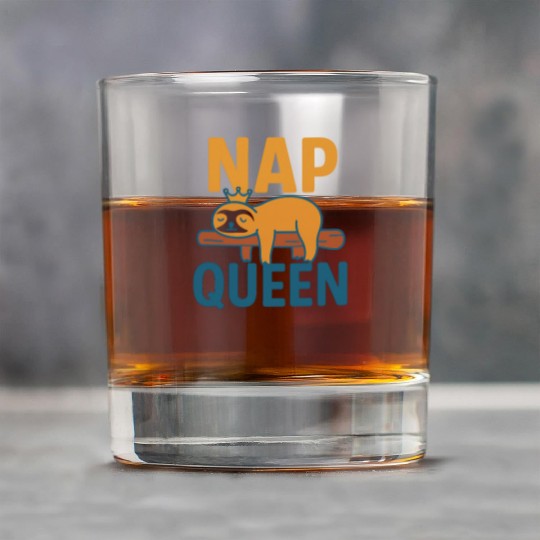 Sleepy Sloth Crown Rock Glasses Design