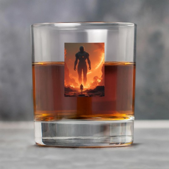 Giant Alien Overwatch Scene Rock Glasses