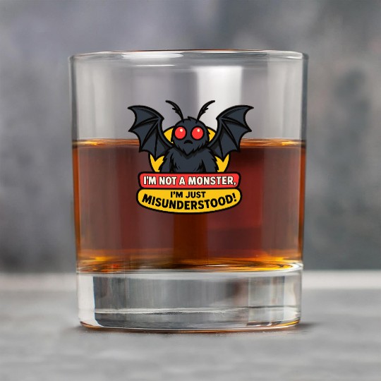 Misunderstood Mothman Rock Glasses