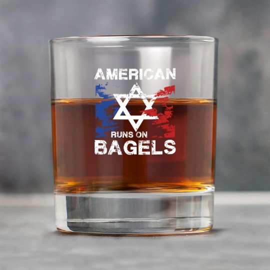 American Pride with Star and Bagel Spirit Rock Glasses