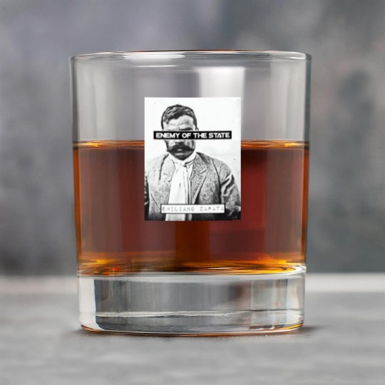 Emiliano Zapata (EOTS) (B&W) Rock Glasses
