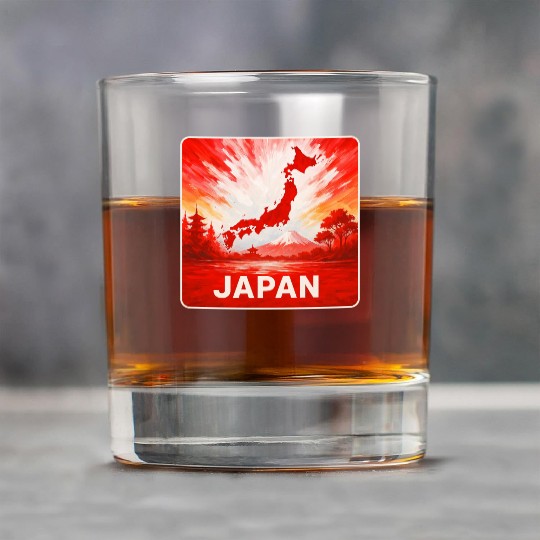 Japan - Land Of The Rising Sun Rock Glasses