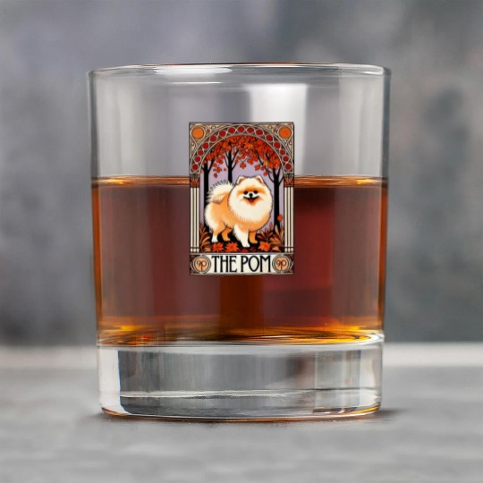 The Pom Tarot Card – Pomeranian Dog Arcana Rock Glasses