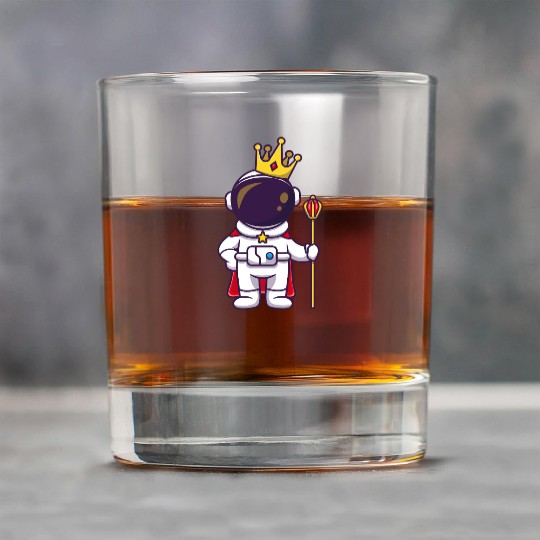 Royal Astronaut Kid Design Rock Glasses