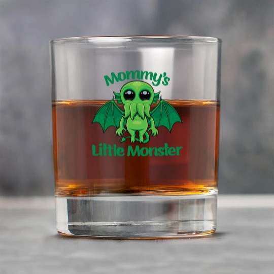 Mommy’s Little Monster Cthulhu Cuddles Rock Glasses